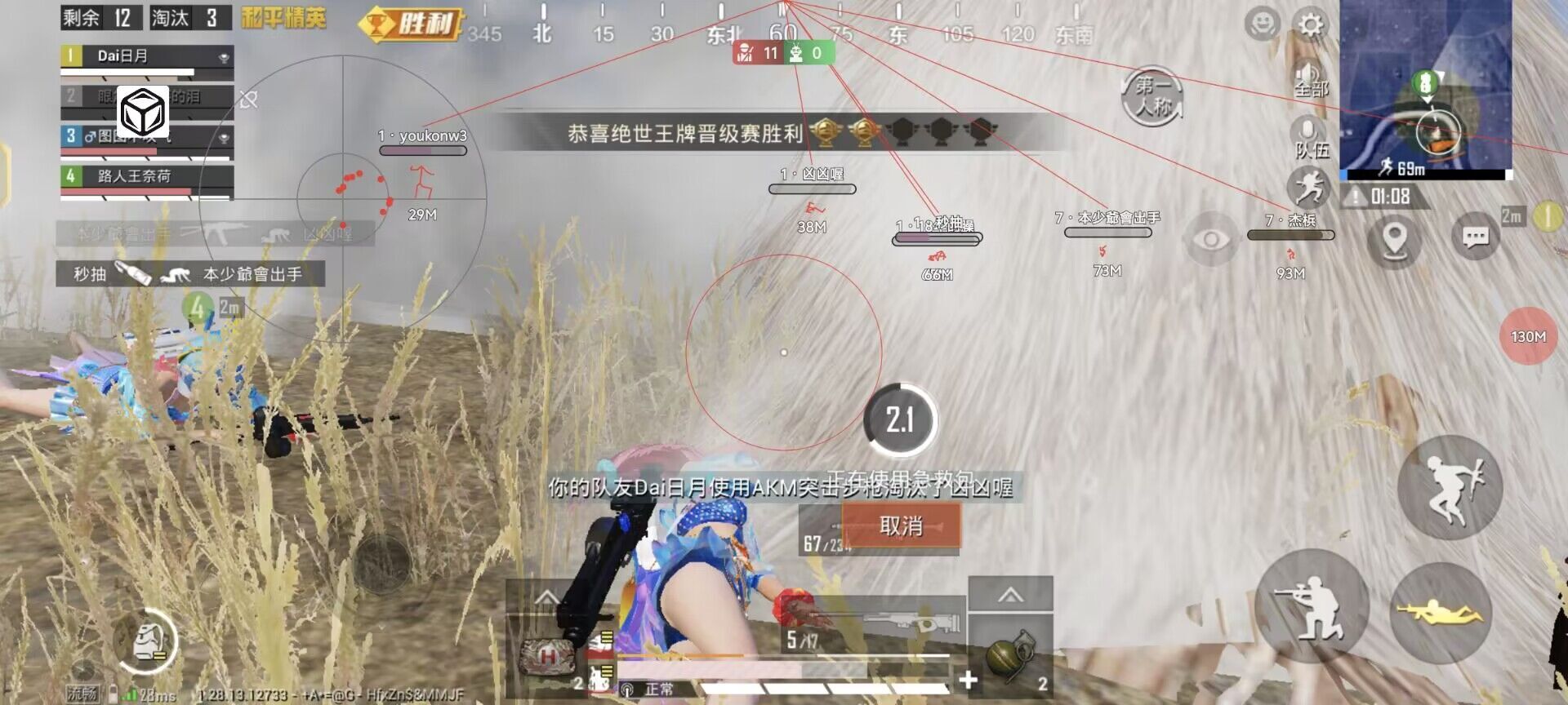 和平精英游戏中最近发现的和平精英辅助工具介